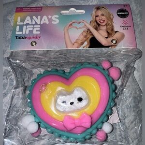 Taba squishy Lana's Life Heart Squishy Toy NWT